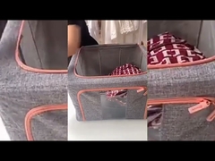 ফ্যাব্রিক পরিবারের স্টোরেজ পাত্রে